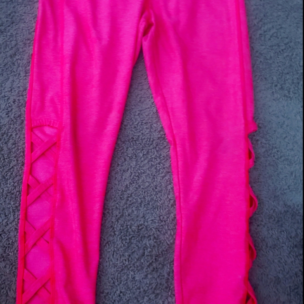 A large  Exercise leggings